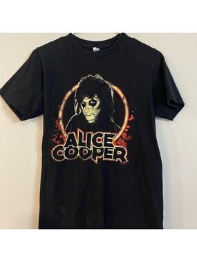 Y2K Alice Cooper band T-shirt
